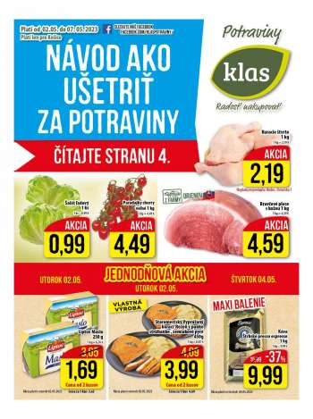 Leták Klas - 2.5.2023 - 7.5.2023.