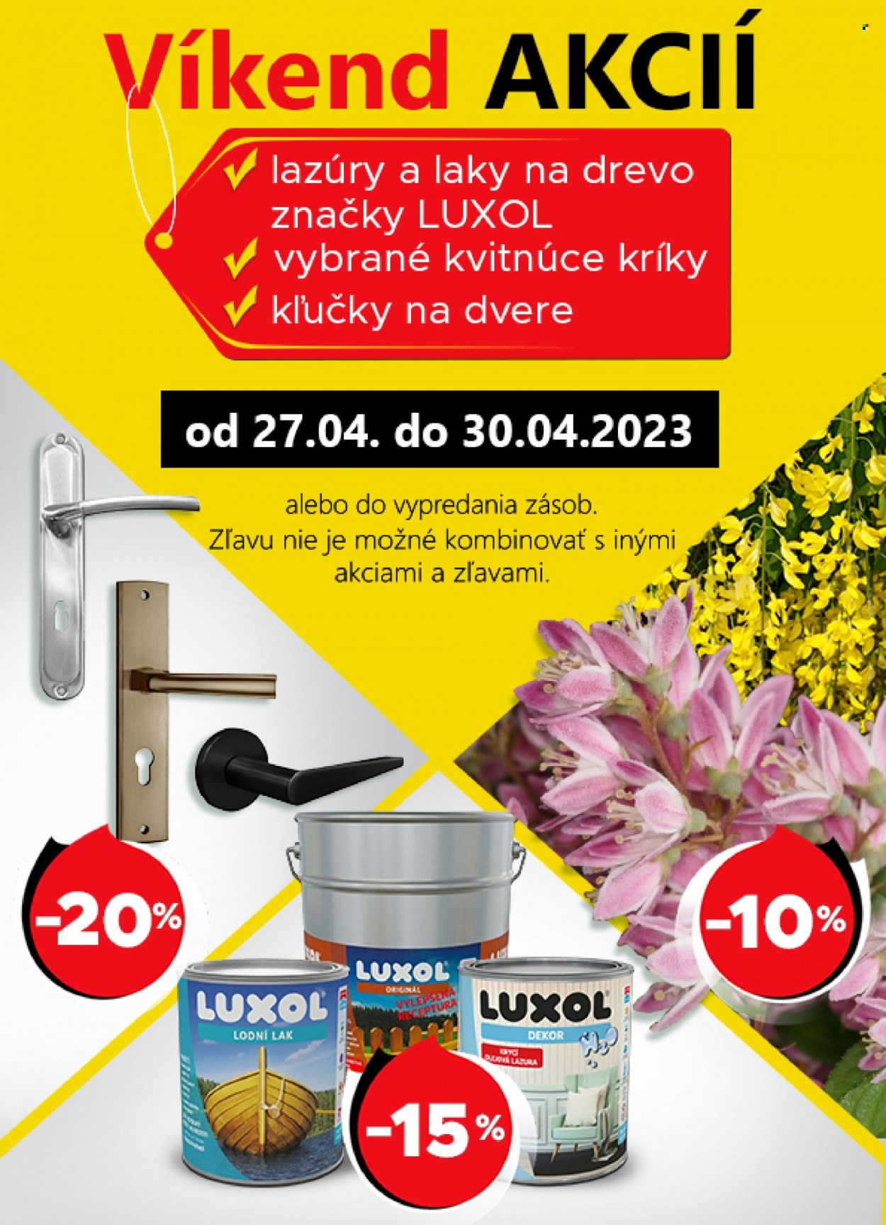 Leták Merkury Market - 27.4.2023 - 30.4.2023. Strana 1