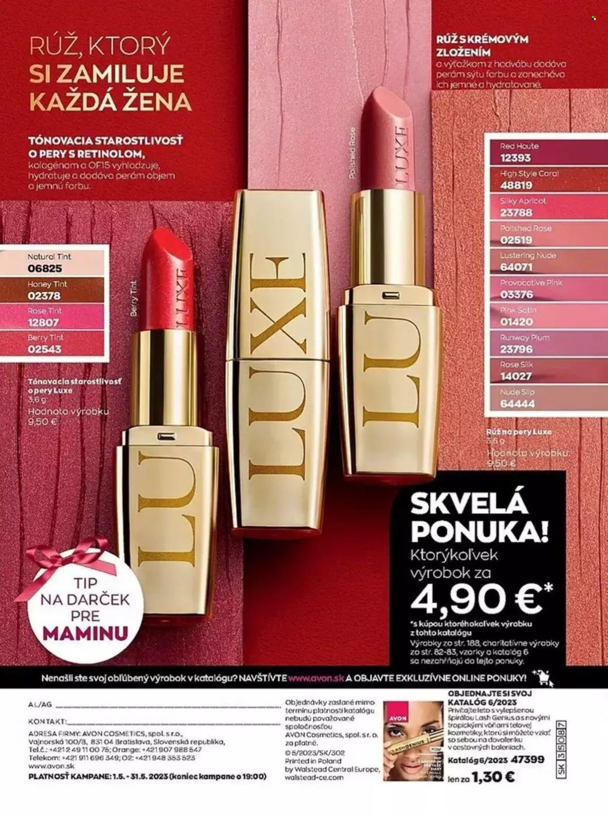 Leták Avon - 1.5.2023 - 31.5.2023. Strana 188