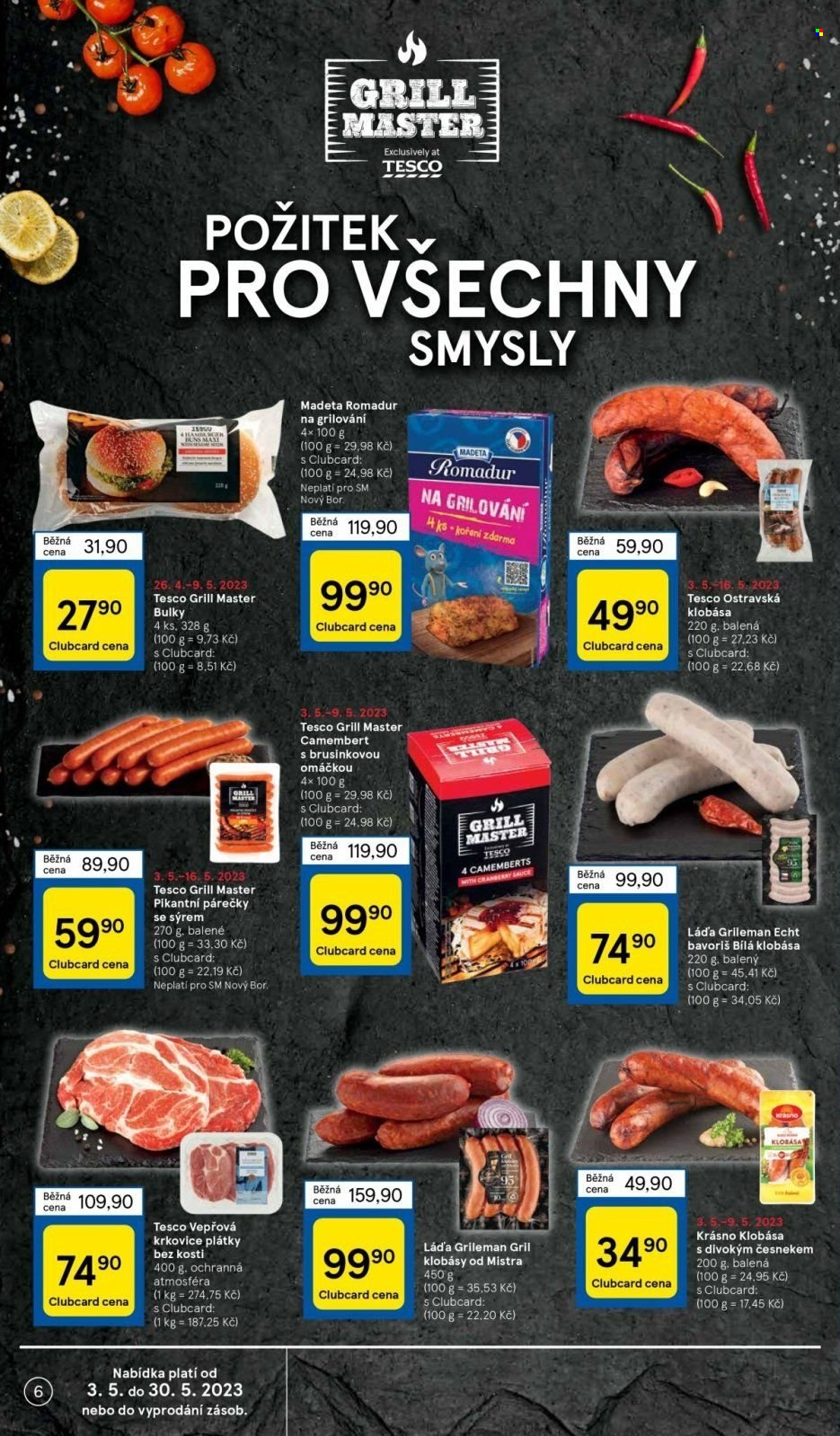 Leták TESCO supermarket - 3.5.2023 - 9.5.2023. Strana 6