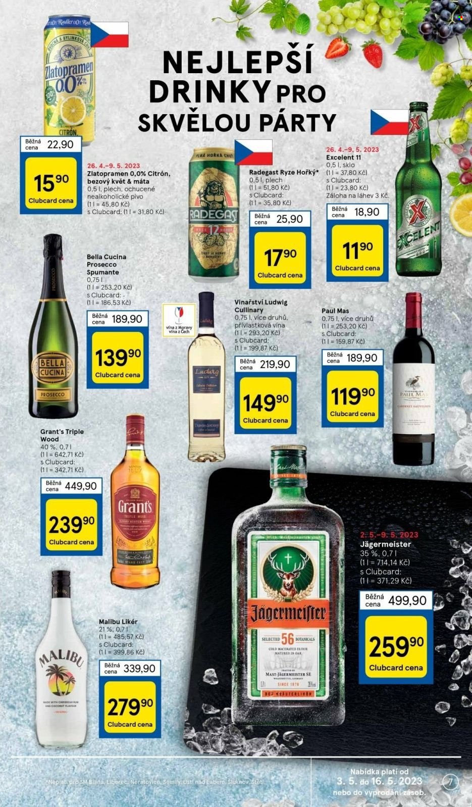 Leták TESCO supermarket - 3.5.2023 - 9.5.2023. Strana 7