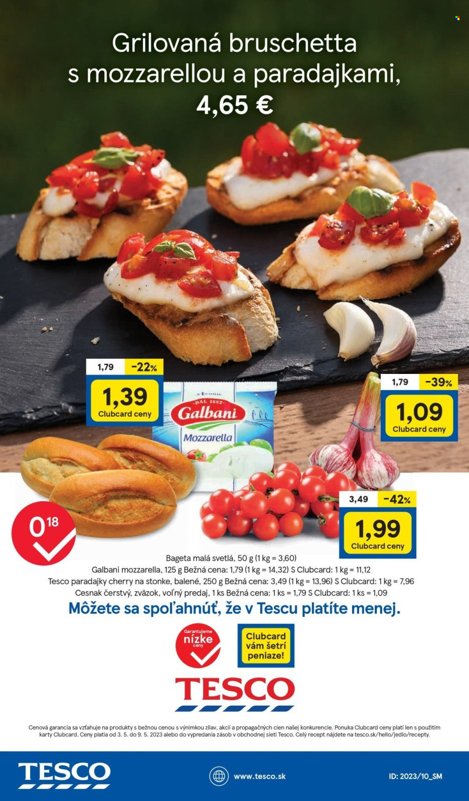 Leták TESCO supermarket - 3.5.2023 - 9.5.2023. Strana 10