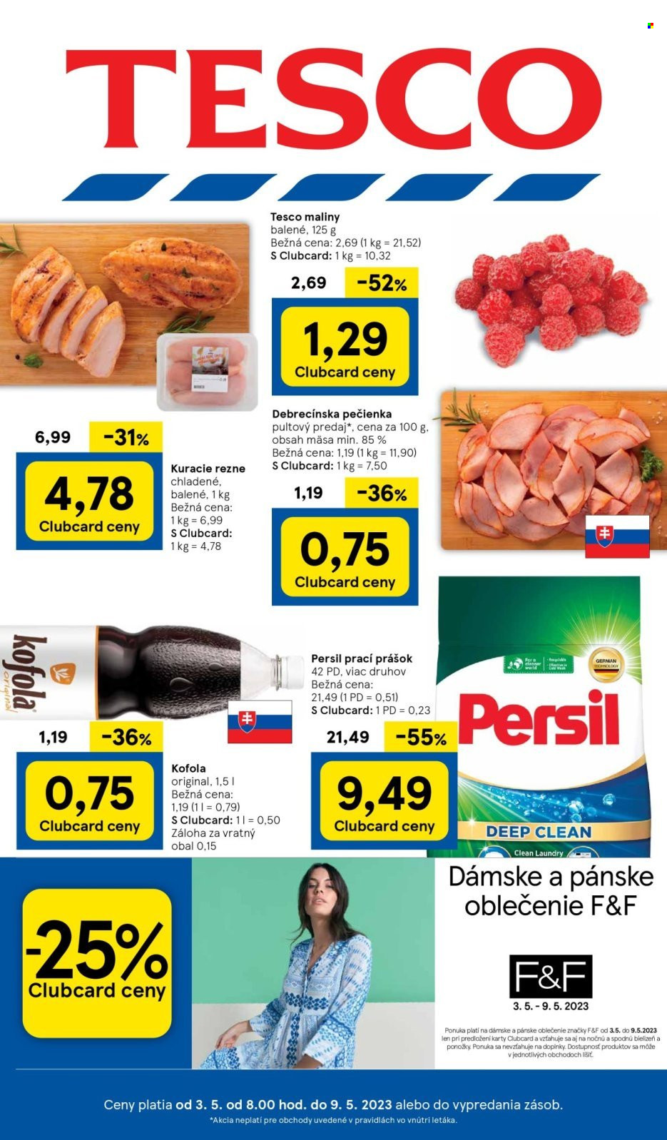 Leták TESCO - 3.5.2023 - 9.5.2023. Strana 1