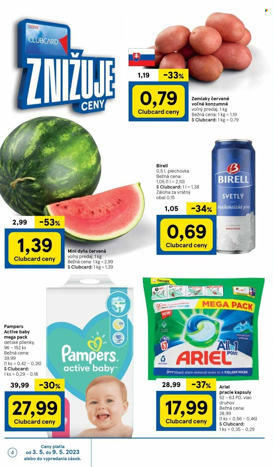 Leták TESCO - 3.5.2023 - 9.5.2023. Strana 4