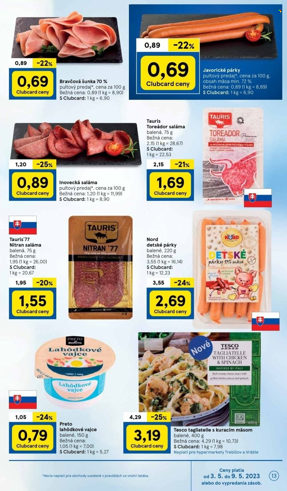 Leták TESCO - 3.5.2023 - 9.5.2023. Strana 13