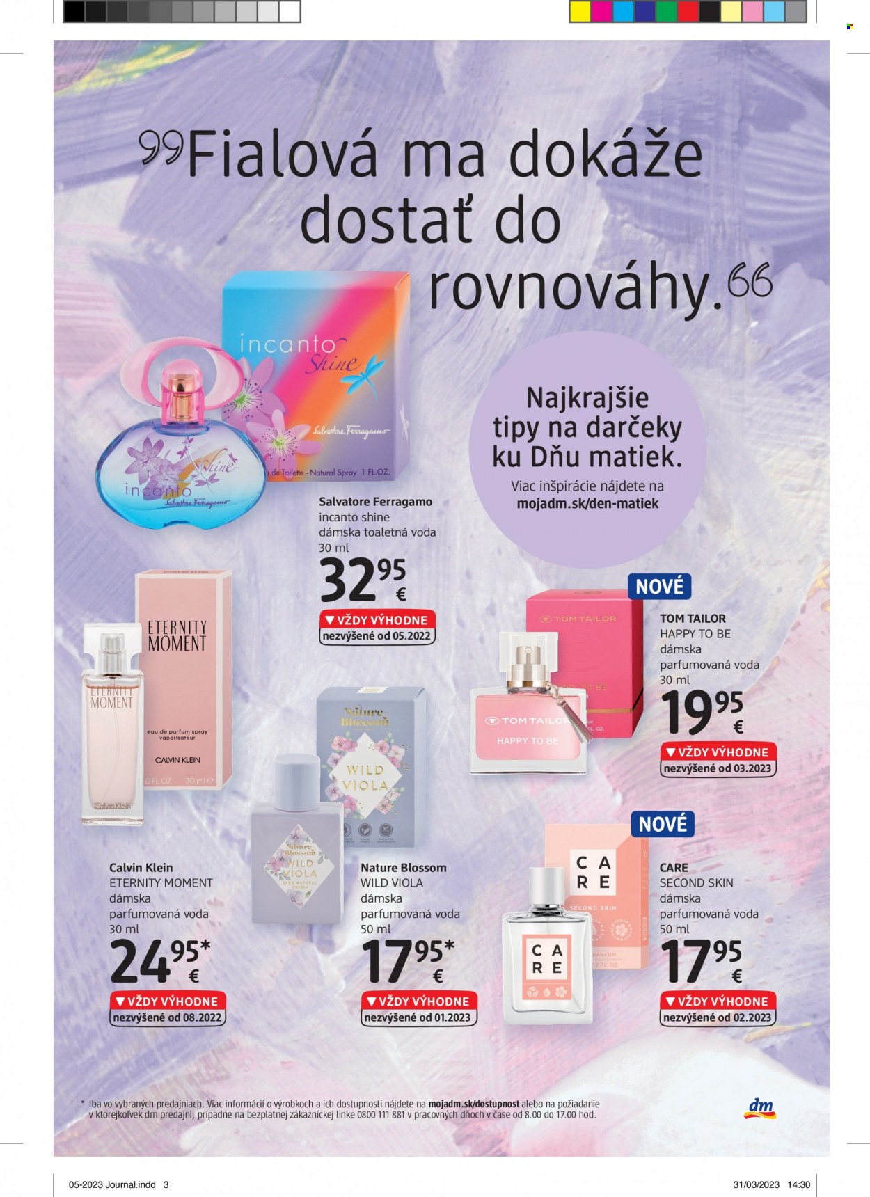 Leták dm drogerie - 1.5.2023 - 31.5.2023. Strana 3