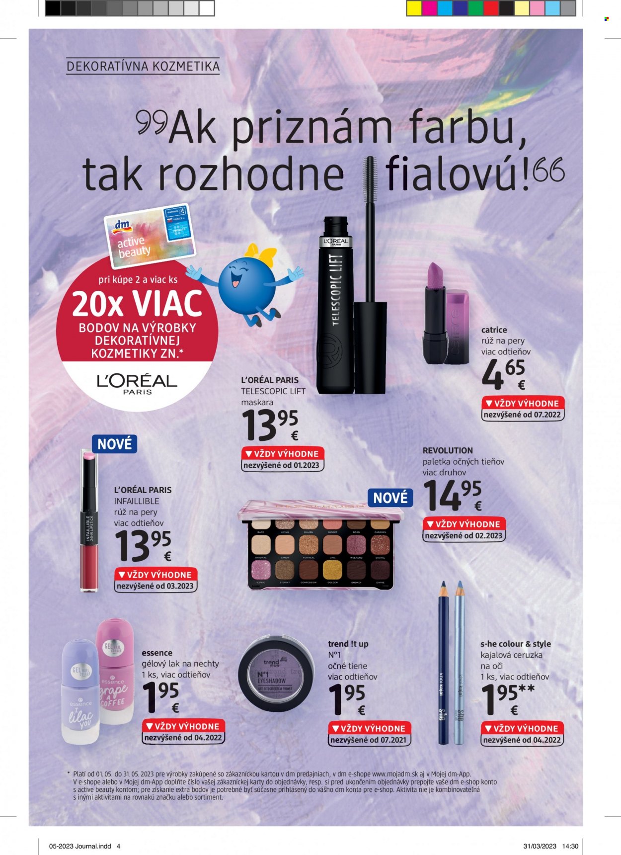 Leták dm drogerie - 1.5.2023 - 31.5.2023. Strana 4