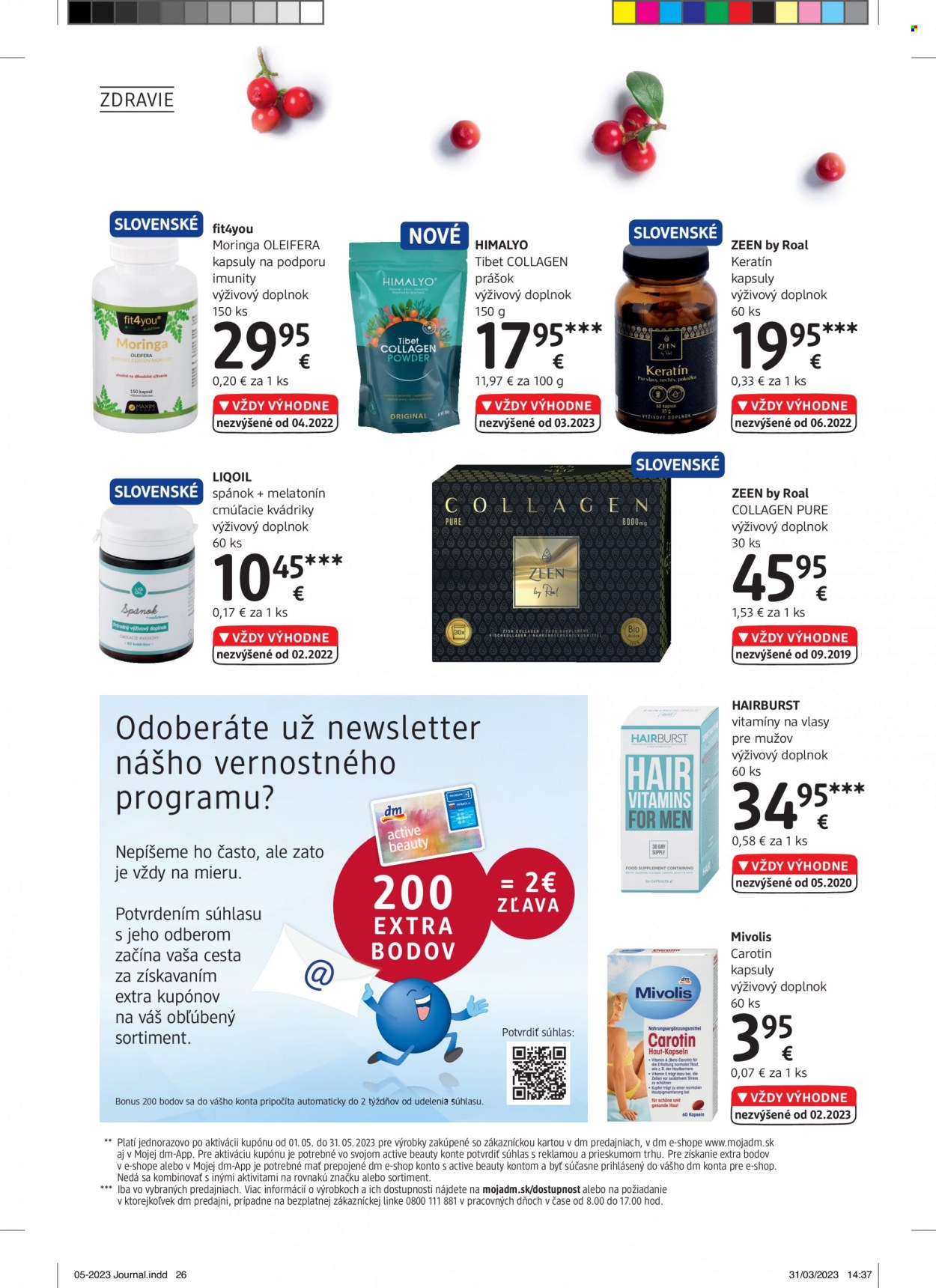 Leták dm drogerie - 1.5.2023 - 31.5.2023. Strana 26