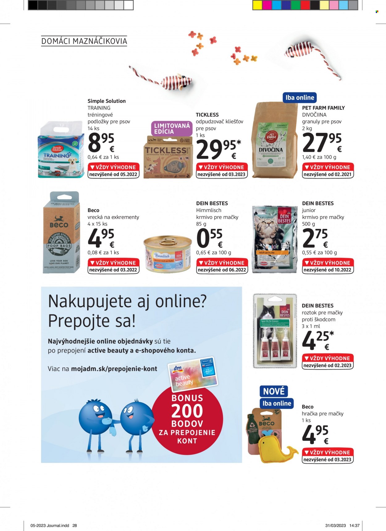 Leták dm drogerie - 1.5.2023 - 31.5.2023. Strana 28