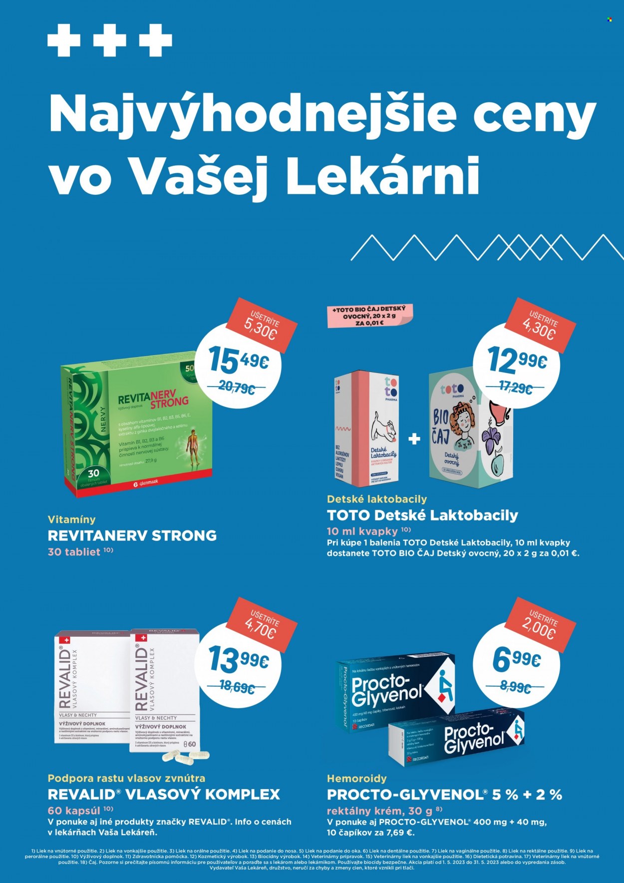Leták Vaša lekáreň - 1.5.2023 - 31.5.2023. Strana 3