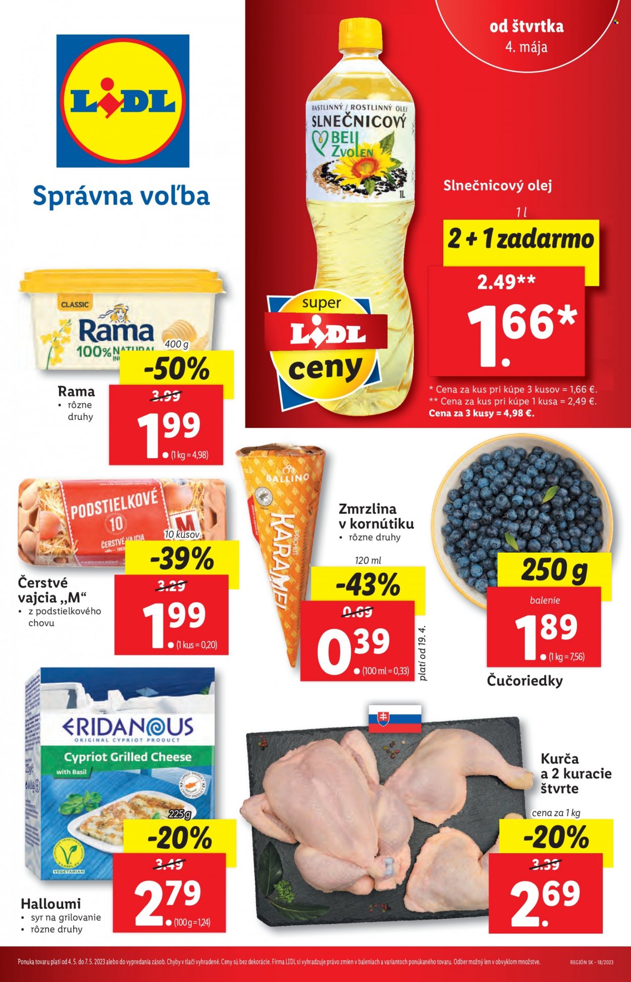 Leták Lidl - 4.5.2023 - 7.5.2023. Strana 1