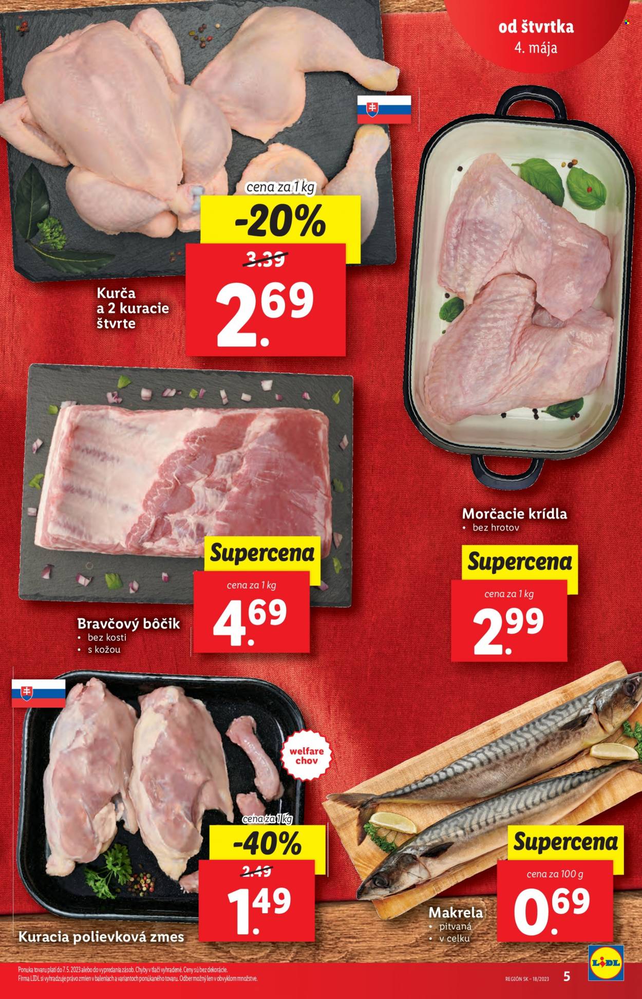 Leták Lidl - 4.5.2023 - 7.5.2023. Strana 5