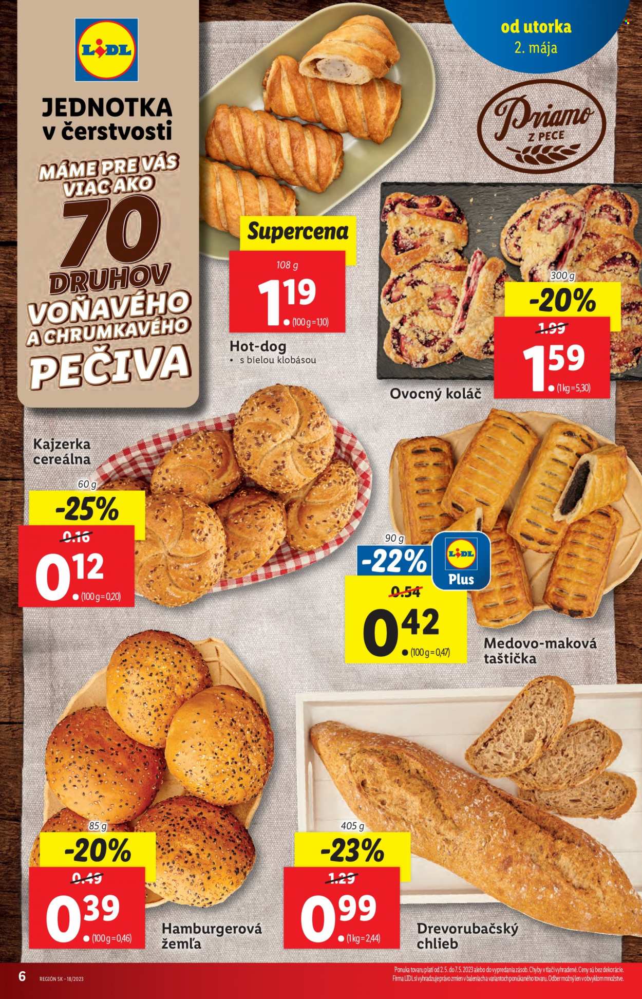 Leták Lidl - 4.5.2023 - 7.5.2023. Strana 6