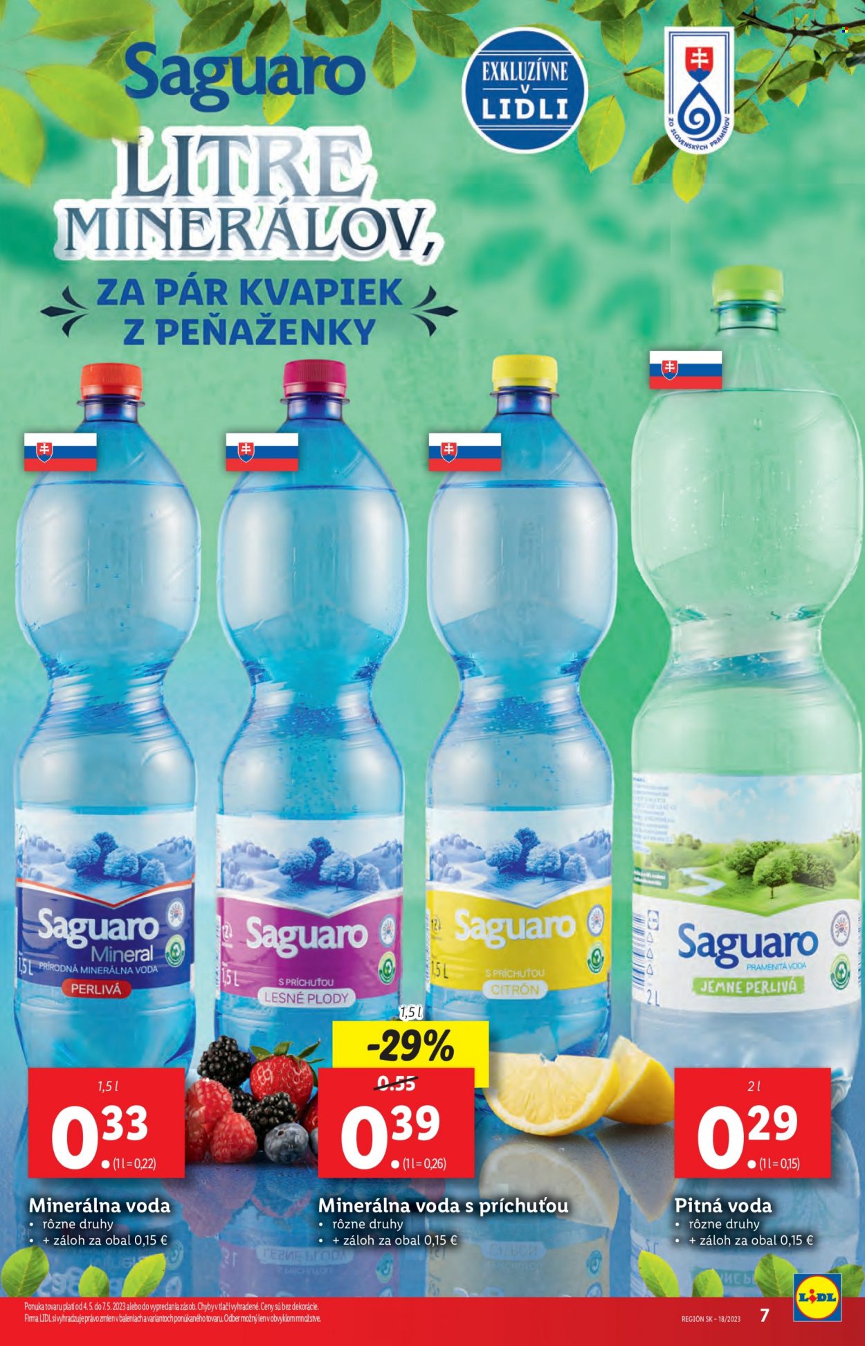 Leták Lidl - 4.5.2023 - 7.5.2023. Strana 7