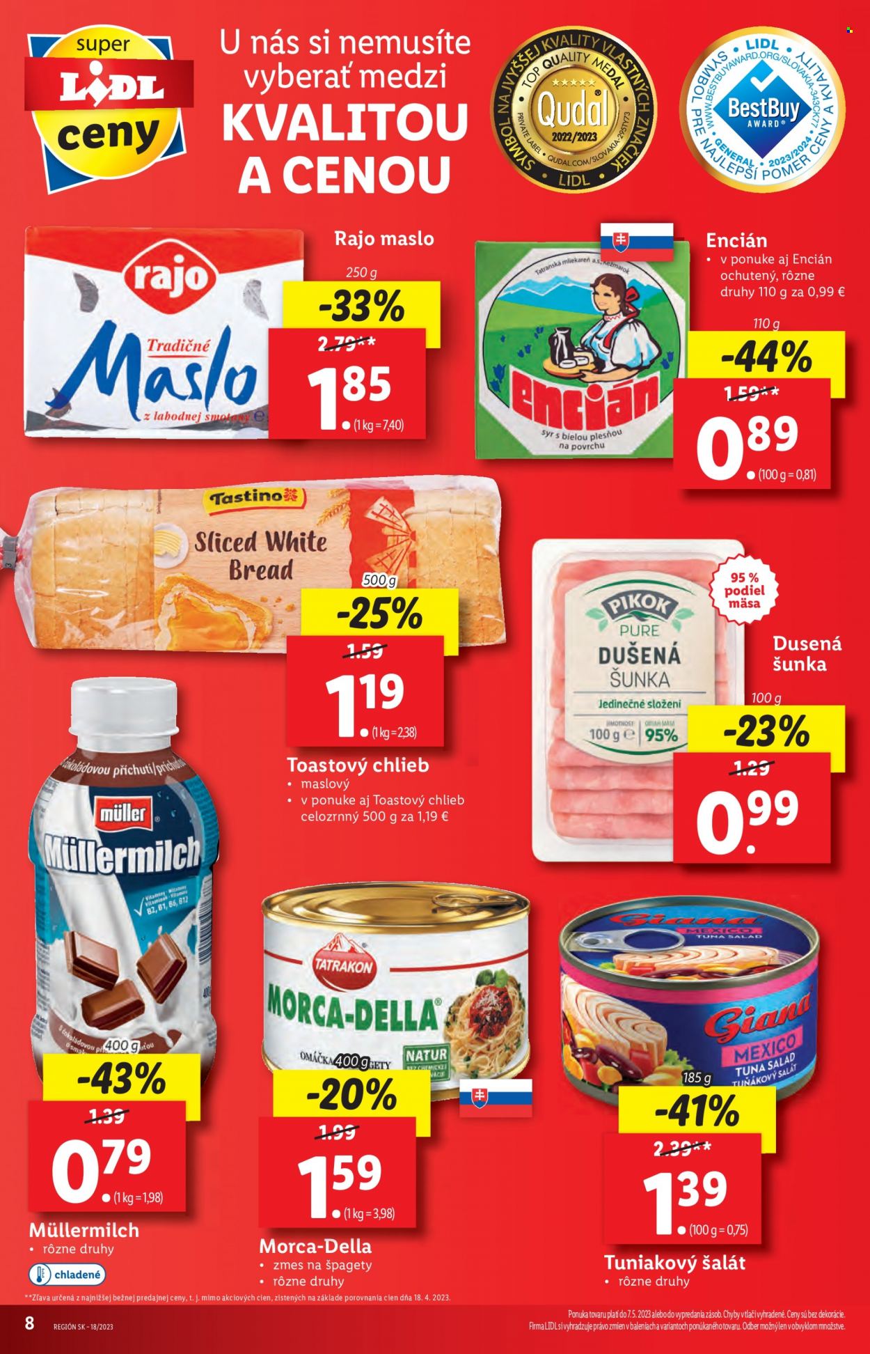 Leták Lidl - 4.5.2023 - 7.5.2023. Strana 8