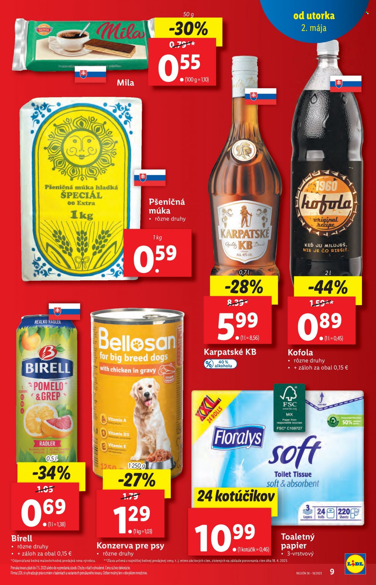 Leták Lidl - 4.5.2023 - 7.5.2023. Strana 9