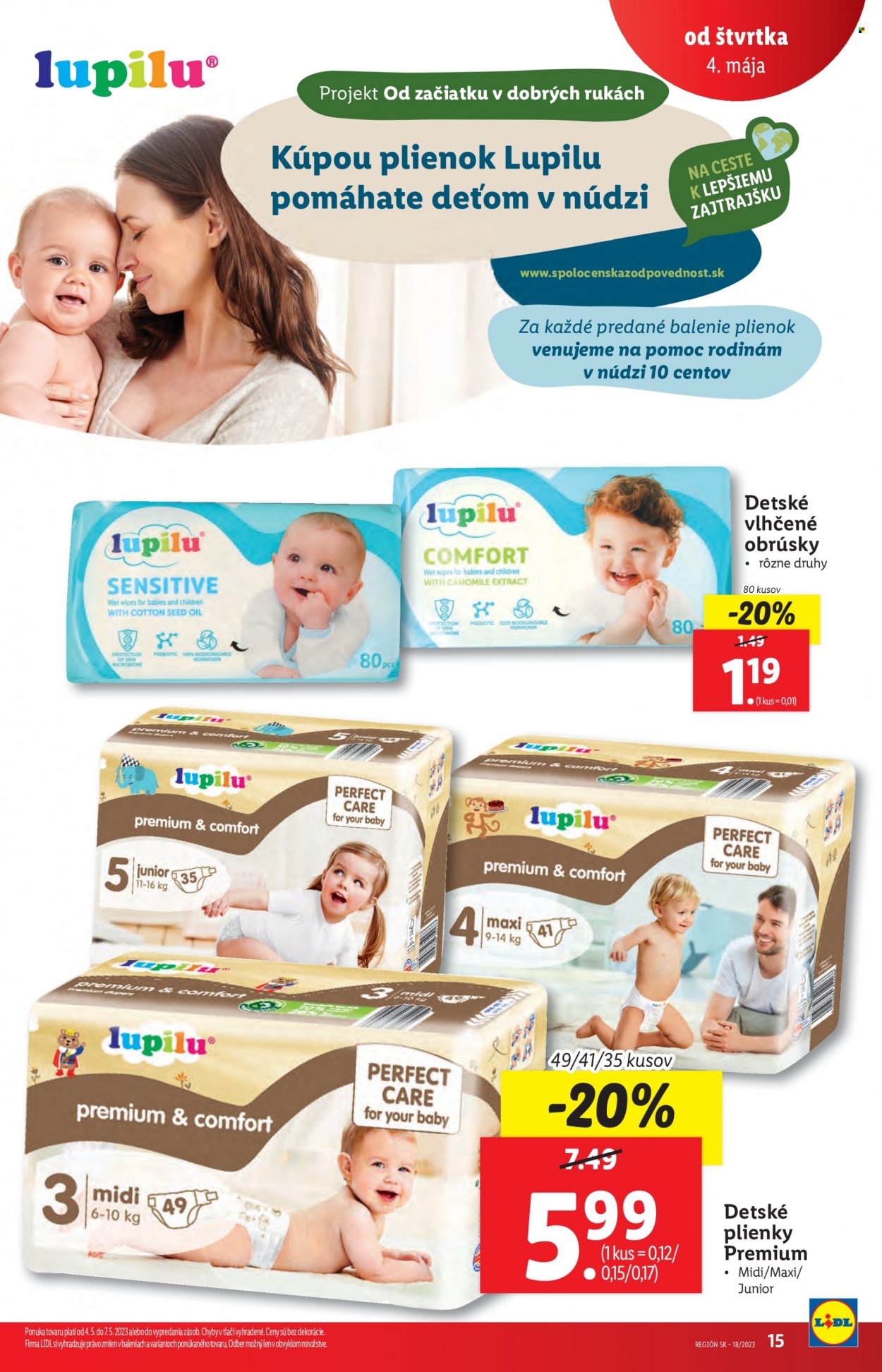 Leták Lidl - 4.5.2023 - 7.5.2023. Strana 15