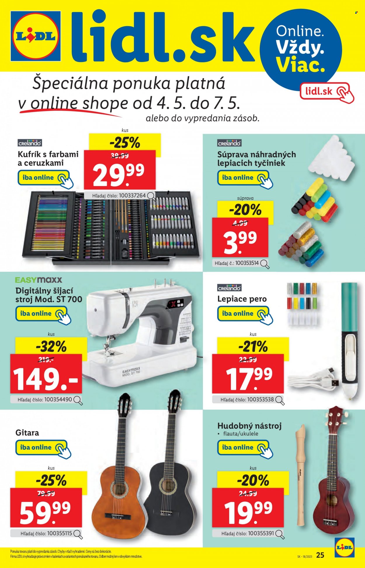 Leták Lidl - 4.5.2023 - 7.5.2023. Strana 25