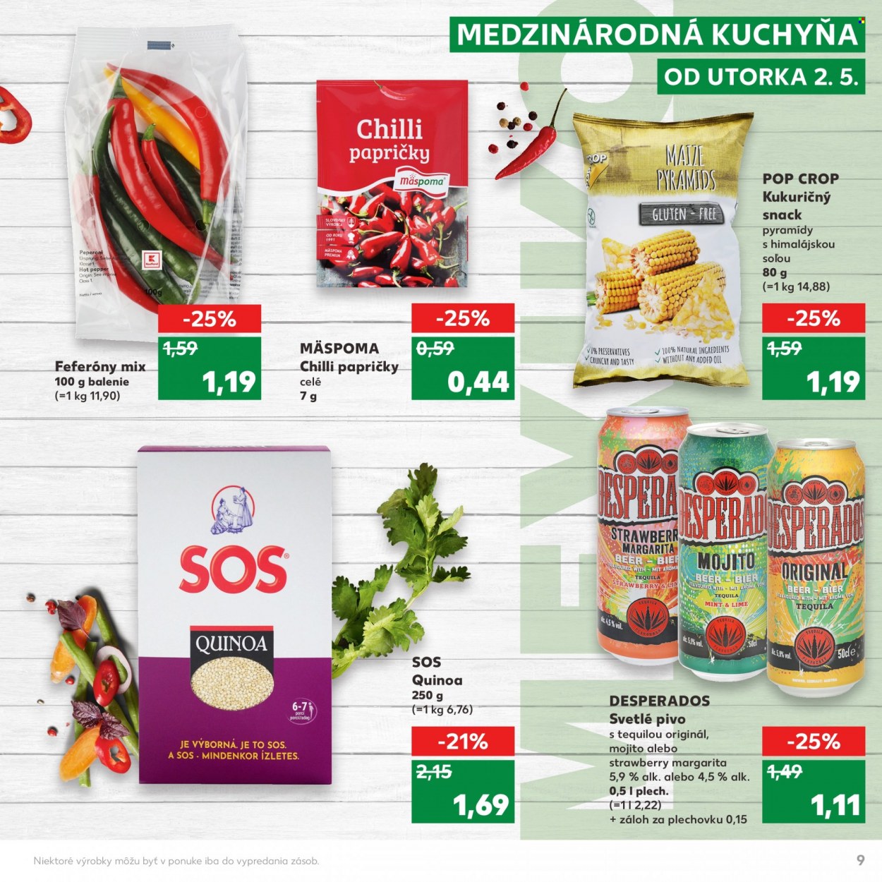 Leták Kaufland - 2.5.2023 - 31.5.2023. Strana 9