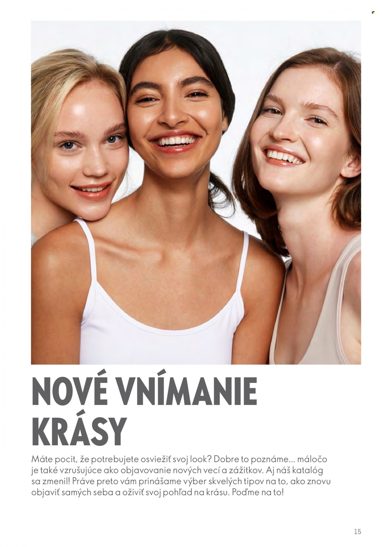 Leták Oriflame - 3.5.2023 - 23.5.2023. Strana 15