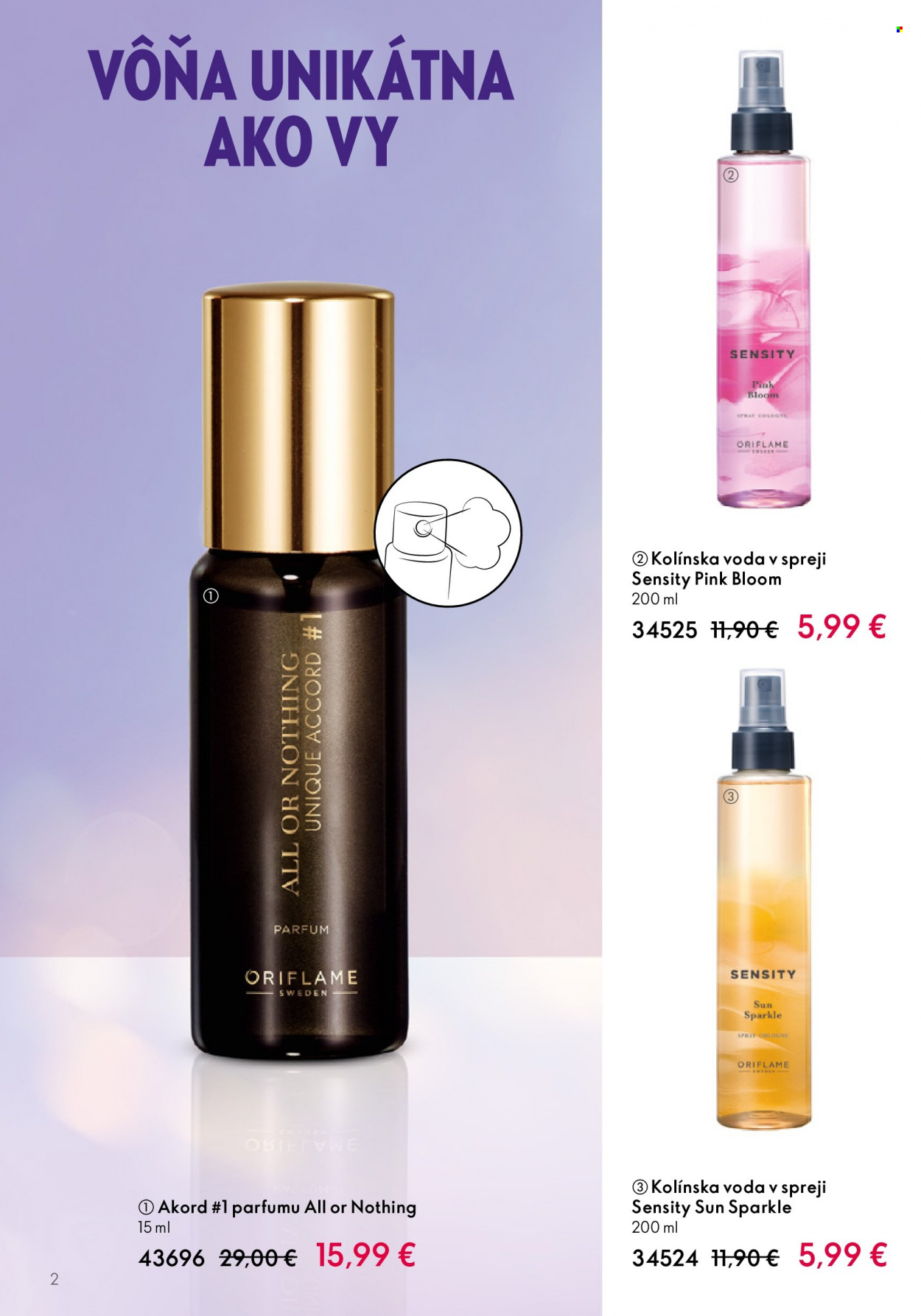 Leták Oriflame - 3.5.2023 - 23.5.2023. Strana 2