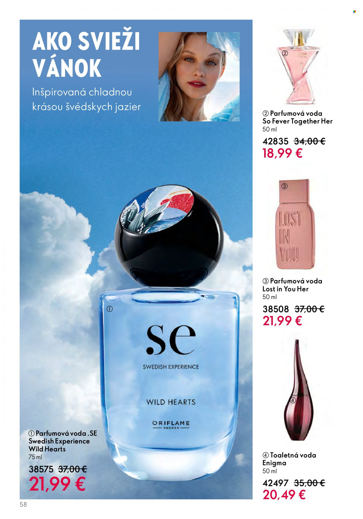 Leták Oriflame - 3.5.2023 - 23.5.2023. Strana 58