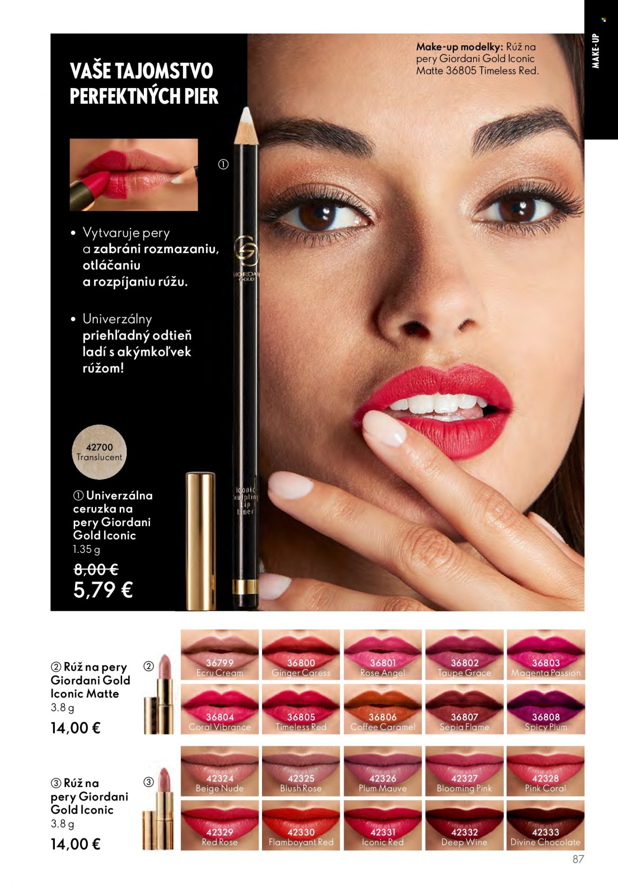 Leták Oriflame - 3.5.2023 - 23.5.2023. Strana 87