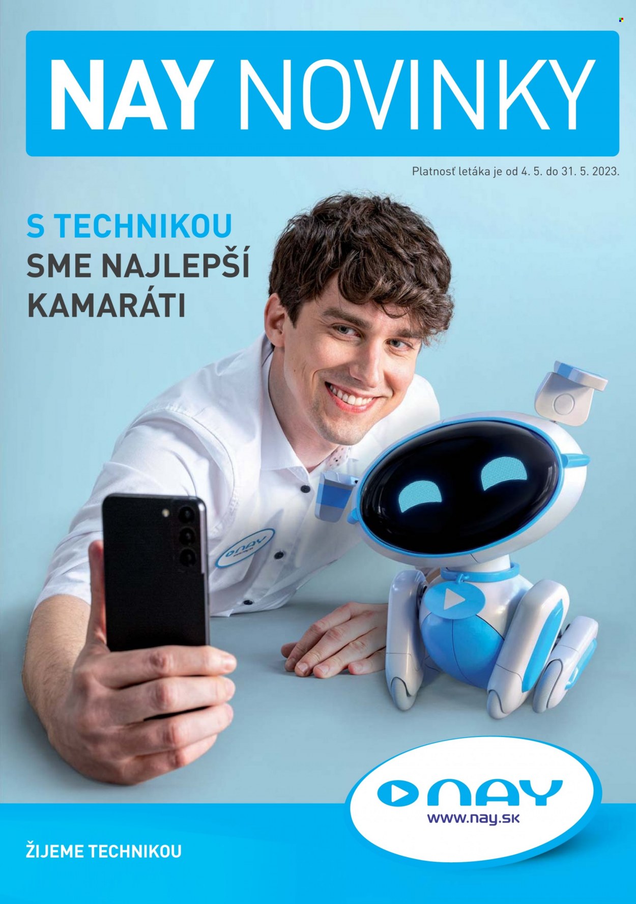 Leták NAY Elektrodom - 4.5.2023 - 31.5.2023. Strana 1