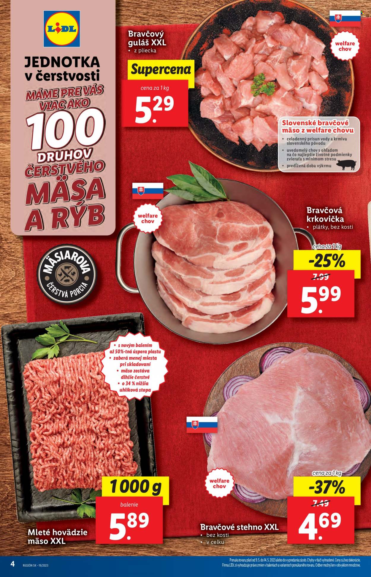 Leták Lidl - 9.5.2023 - 14.5.2023. Strana 4