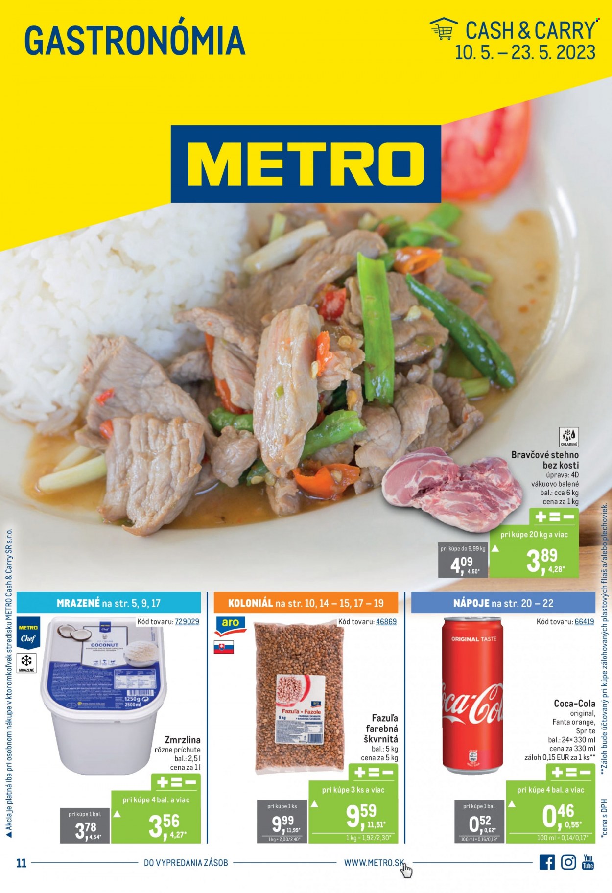Leták Metro - 10.5.2023 - 23.5.2023. Strana 1