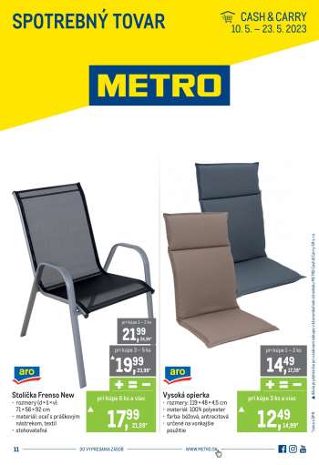 Leták Metro - 10.5.2023 - 23.5.2023.