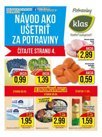 Leták Klas - 9.5.2023 - 14.5.2023.