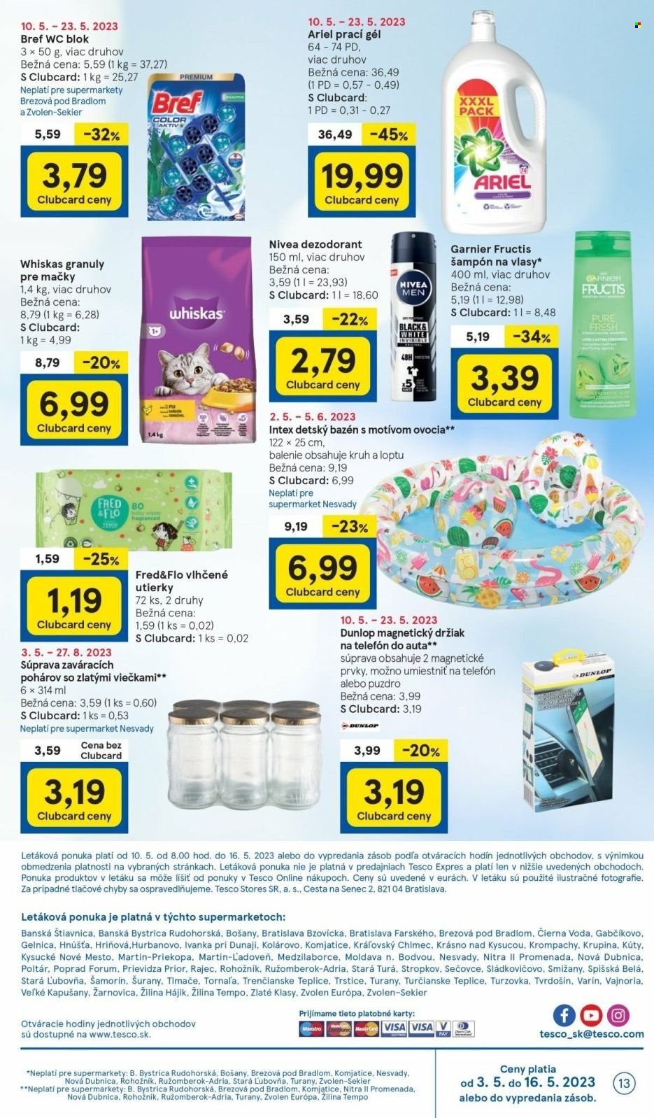 Leták TESCO supermarket - 10.5.2023 - 16.5.2023. Strana 13
