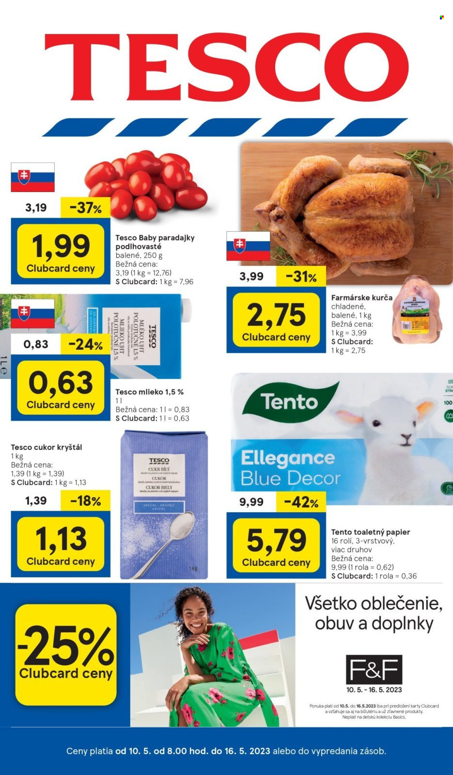 Leták TESCO - 10.5.2023 - 16.5.2023. Strana 1