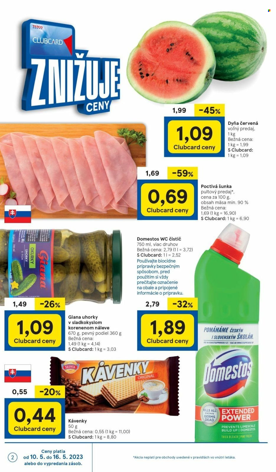 Leták TESCO - 10.5.2023 - 16.5.2023. Strana 2