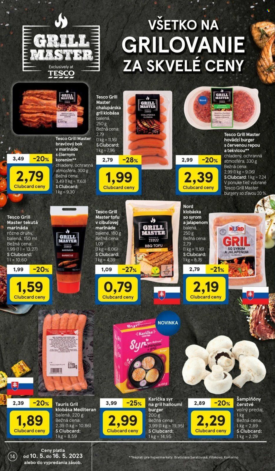 Leták TESCO - 10.5.2023 - 16.5.2023. Strana 14