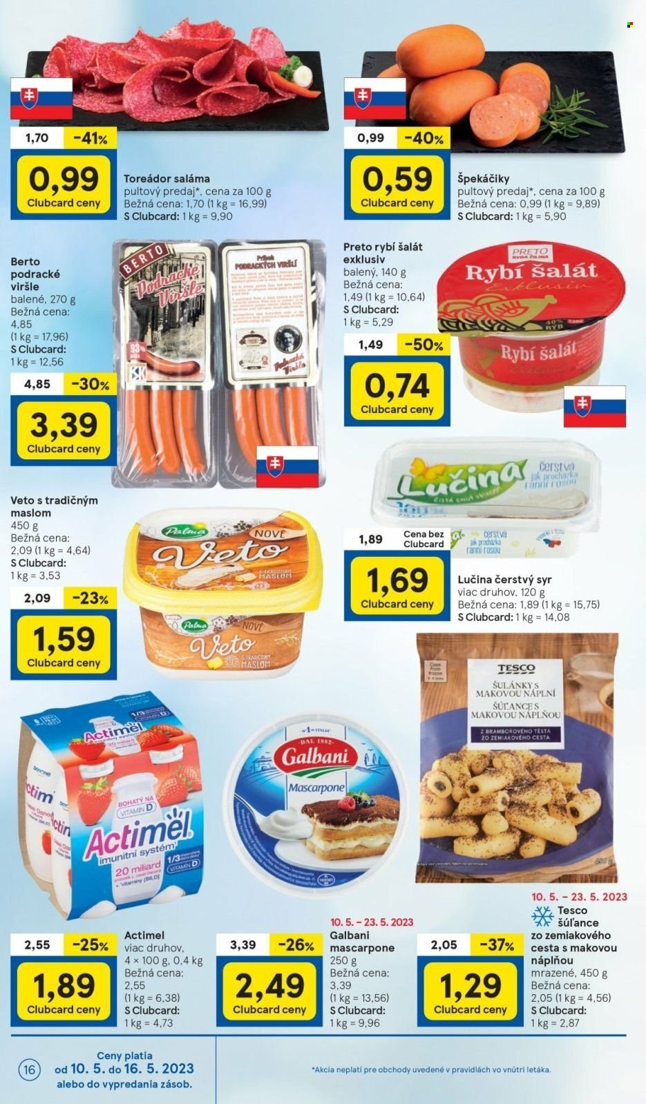 Leták TESCO - 10.5.2023 - 16.5.2023. Strana 16