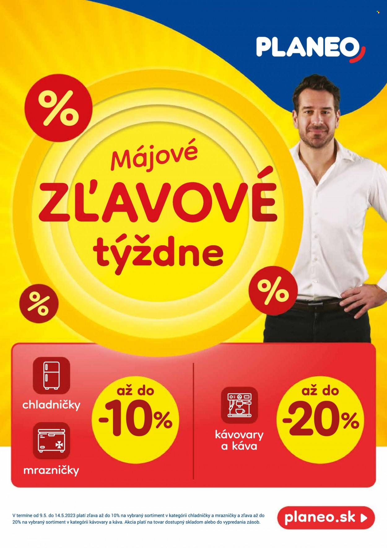 Leták PLANEO Elektro - 9.5.2023 - 14.5.2023. Strana 1