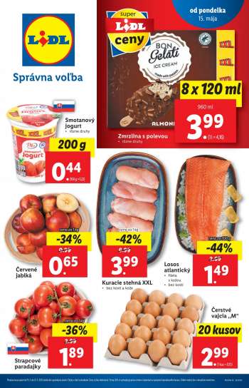 Leták Lidl - 15.5.2023 - 21.5.2023.