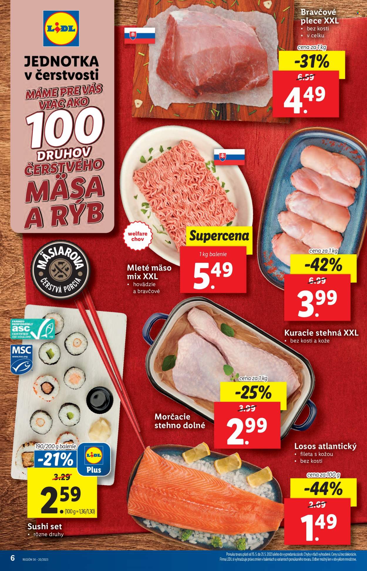 Leták Lidl - 15.5.2023 - 21.5.2023. Strana 6