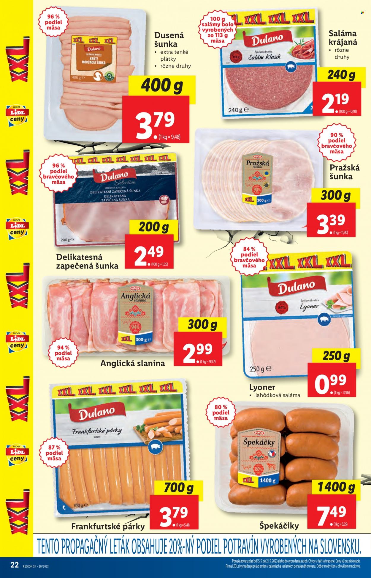 Leták Lidl - 15.5.2023 - 21.5.2023. Strana 22