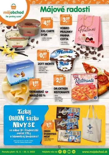 Leták Môj obchod - 12.5.2023 - 25.5.2023.