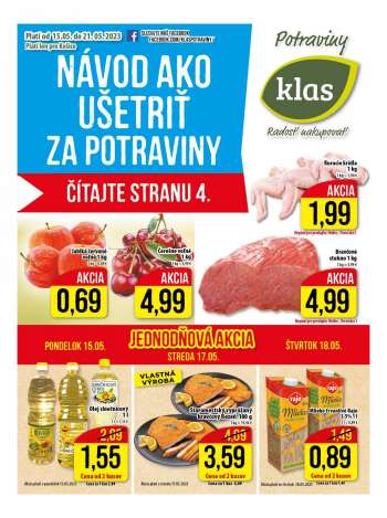 Leták Klas - 15.5.2023 - 21.5.2023.