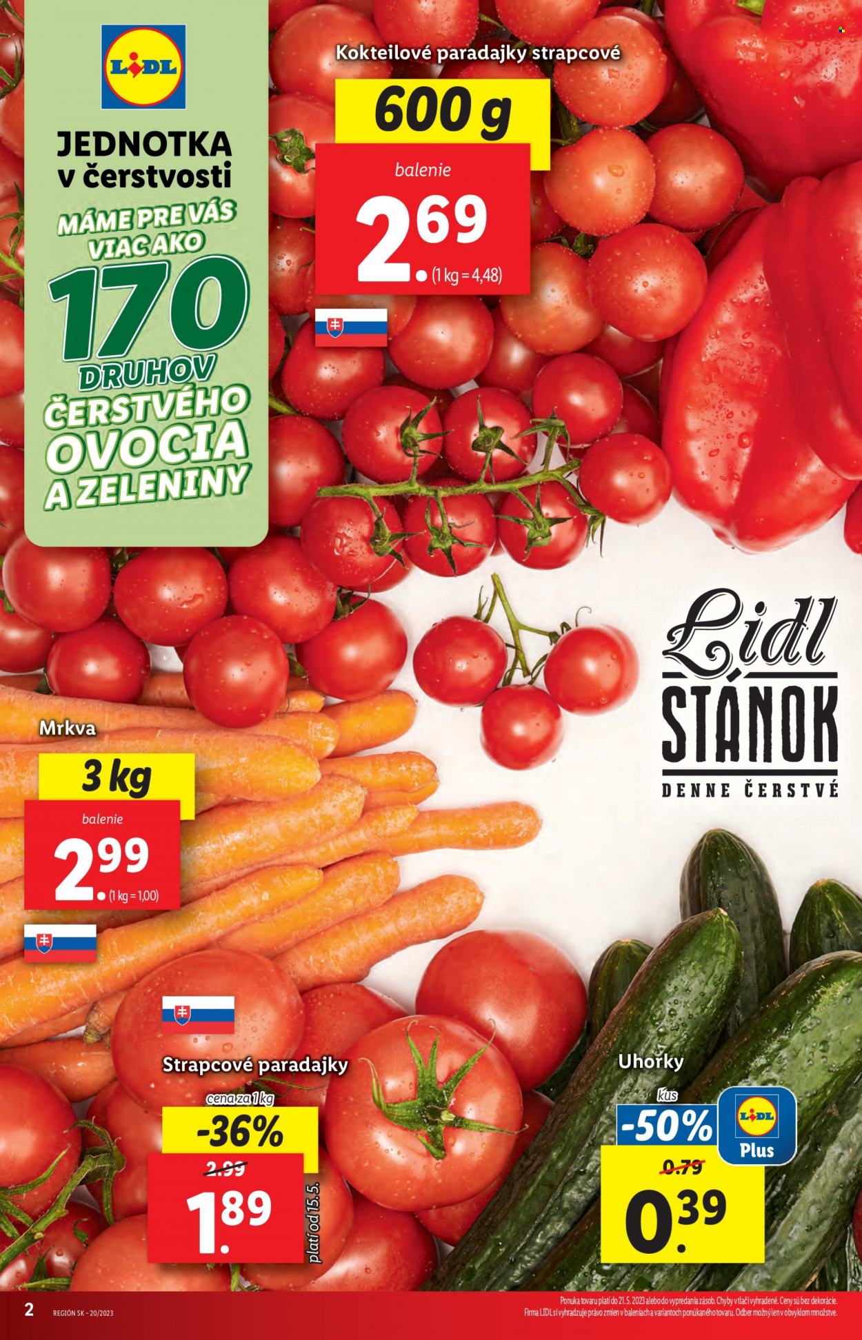Leták Lidl - 18.5.2023 - 21.5.2023. Strana 2