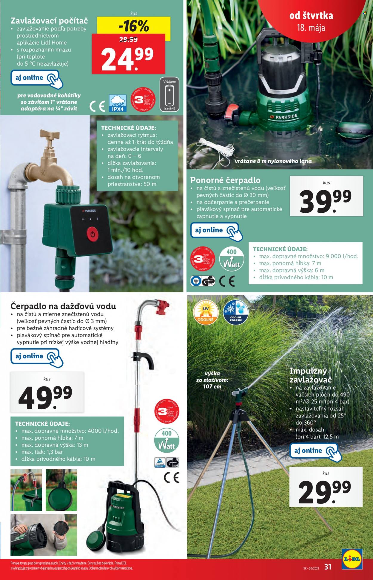 Leták Lidl - 18.5.2023 - 21.5.2023. Strana 31