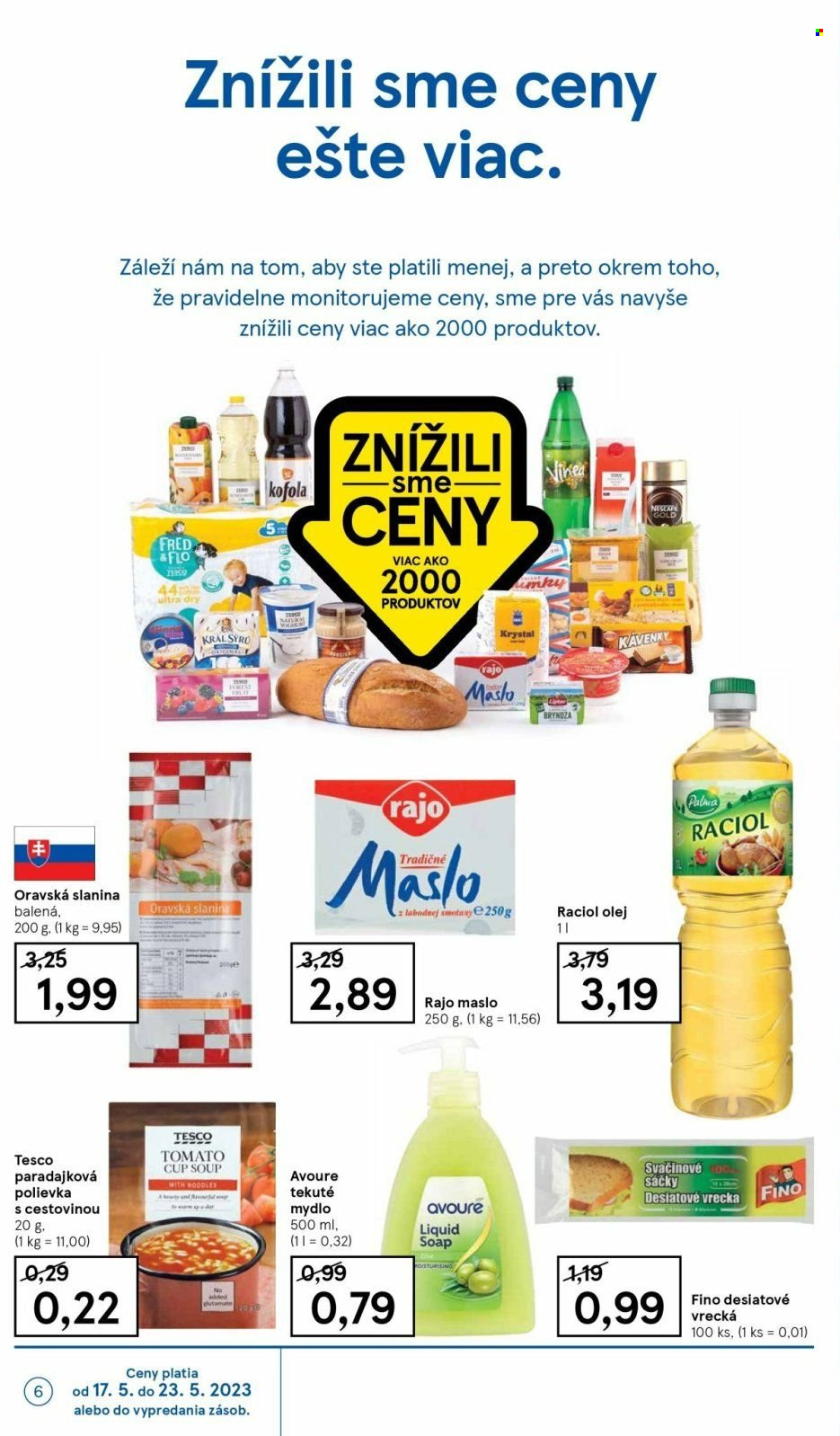 Leták TESCO - 17.5.2023 - 23.5.2023. Strana 6