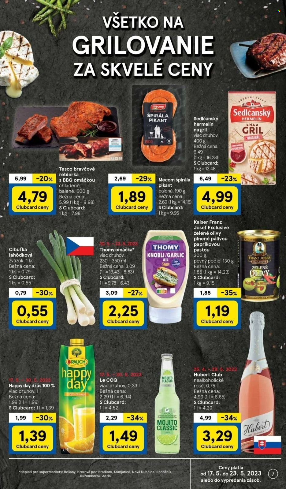 Leták TESCO supermarket - 17.5.2023 - 23.5.2023. Strana 7