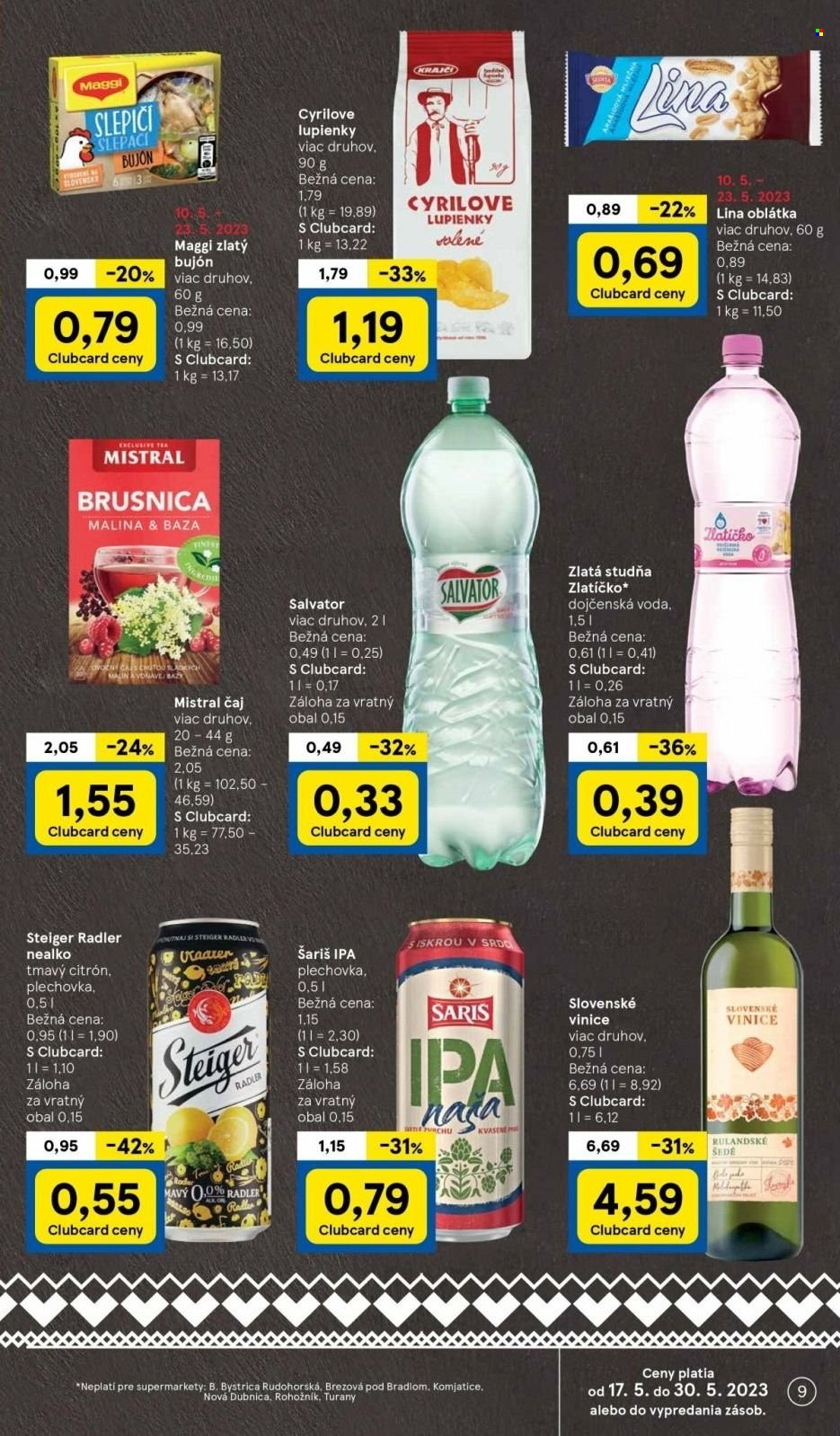 Leták TESCO supermarket - 17.5.2023 - 23.5.2023. Strana 9
