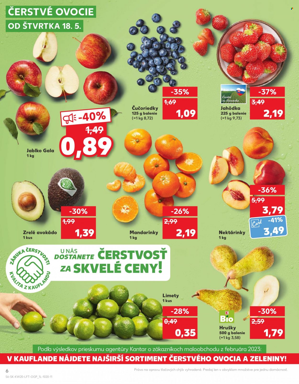 Leták Kaufland - 18.5.2023 - 24.5.2023. Strana 6
