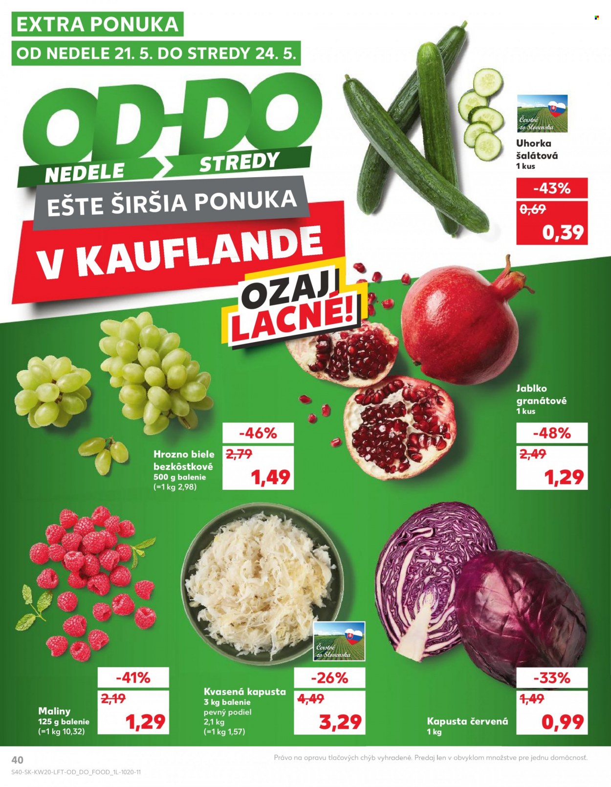 Leták Kaufland - 18.5.2023 - 24.5.2023. Strana 40